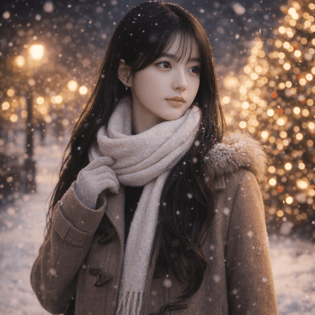 X프렌드 실사 사진 기반 캐릭터 예시